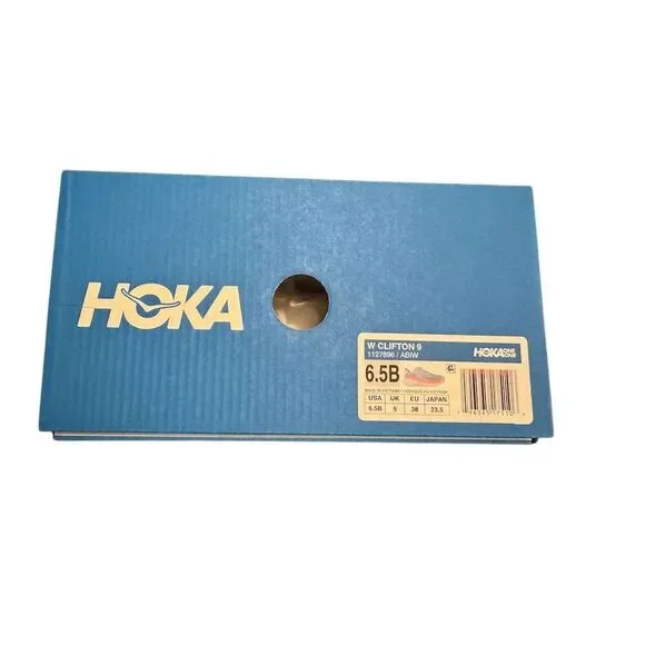 Hoka One One Clifton 9 Women's Running Shoes Blue Size 6.5 - Picture 11 of 12